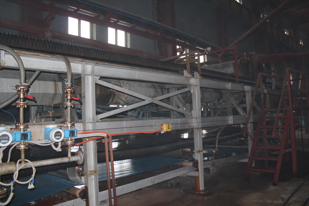 Вакуум-фильтры ленточные